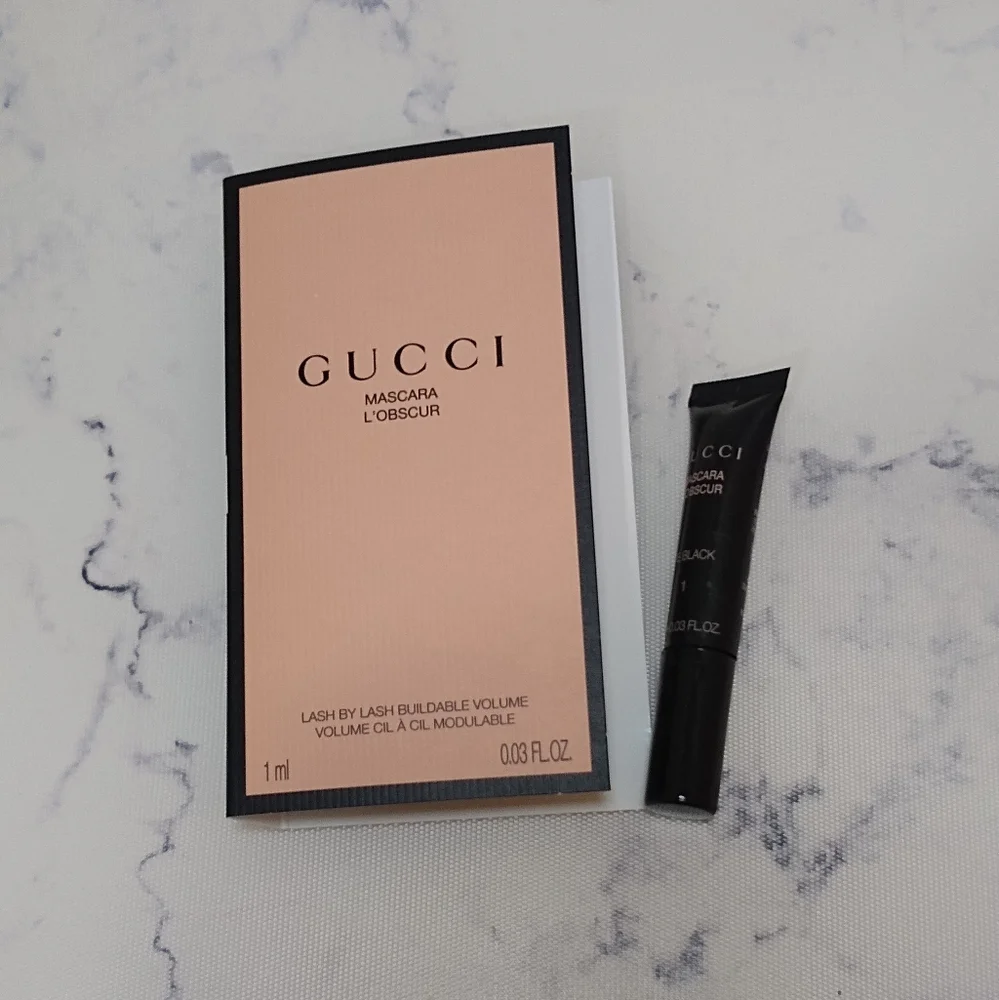 Gucci Mascara Eve Black 1 Mini Size .03 oz/1 mL New